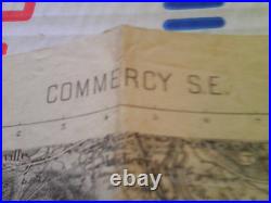100 Cartes d'ETAT-MAJOR. Région metz nancy VERDUN-Guerre 1914-1918