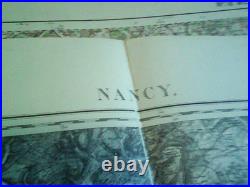 100 Cartes d'ETAT-MAJOR. Région metz nancy VERDUN-Guerre 1914-1918