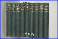 12a4 Collection Livre The Great World War Gresham 9 Volumes GB Anglais 14/18