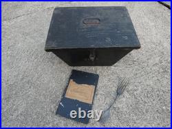 1880 1914 Lot Boite a Shako Livret & Fourchette Garde Républicain Corse