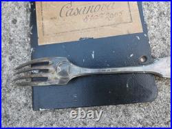 1880 1914 Lot Boite a Shako Livret & Fourchette Garde Républicain Corse