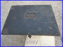 1880 1914 Lot Boite a Shako Livret & Fourchette Garde Républicain Corse