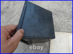 1880 1914 Lot Boite a Shako Livret & Fourchette Garde Républicain Corse