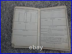 1880 1914 Lot Boite a Shako Livret & Fourchette Garde Républicain Corse