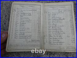 1880 1914 Lot Boite a Shako Livret & Fourchette Garde Républicain Corse