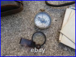 1880 1914 Lot Officier Francais Jumelle Portes Cartes & Cartes 141 RIA Nice