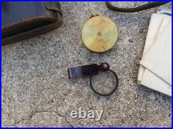 1880 1914 Lot Officier Francais Jumelle Portes Cartes & Cartes 141 RIA Nice