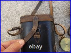 1880 1914 Lot Officier Francais Jumelle Portes Cartes & Cartes 141 RIA Nice