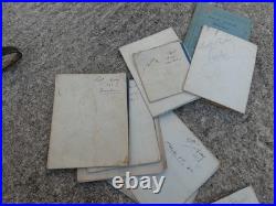 1880 1914 Lot Officier Francais Jumelle Portes Cartes & Cartes 141 RIA Nice