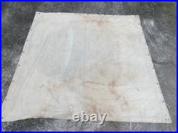 1880 1914 Toile de Tente Datée 1917 + Piquets Francaise Mle 1888 dans son Jus