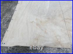1880 1914 Toile de Tente Datée 1917 + Piquets Francaise Mle 1888 dans son Jus