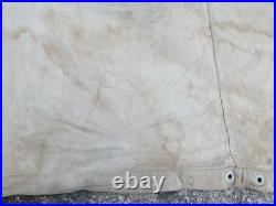 1880 1914 Toile de Tente Datée 1917 + Piquets Francaise Mle 1888 dans son Jus