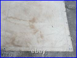 1880 1914 Toile de Tente Datée 1917 + Piquets Francaise Mle 1888 dans son Jus