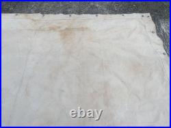 1880 1914 Toile de Tente Datée 1917 + Piquets Francaise Mle 1888 dans son Jus