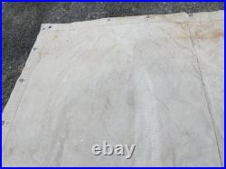 1880 1914 Toile de Tente Datée 1917 + Piquets Francaise Mle 1888 dans son Jus