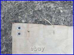 1880 1914 Toile de Tente Datée 1917 + Piquets Francaise Mle 1888 dans son Jus