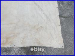 1880 1914 Toile de Tente Datée 1917 + Piquets Francaise Mle 1888 dans son Jus