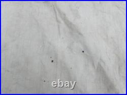1880 1914 Toile de Tente Datée 1917 + Piquets Francaise Mle 1888 dans son Jus