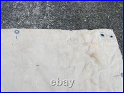 1880 1914 Toile de Tente Datée 1917 + Piquets Francaise Mle 1888 dans son Jus