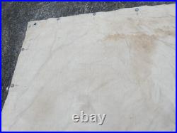 1880 1914 Toile de Tente Datée 1917 + Piquets Francaise Mle 1888 dans son Jus