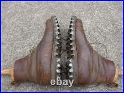 1880 1918 Rare Paire de Brodequins de Chasseur Alpin BCA Taille 41