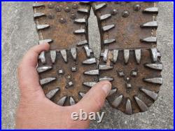 1880 1918 Rare Paire de Brodequins de Chasseur Alpin BCA Taille 41