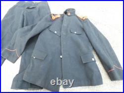 1900 1930 SAPEURS POMPIERS Tenue Veste Pantalon Kepi Ceinturon Pompier