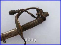 1914-1918 Miniature métal Sabre Allemand SAXE Saxon ORIGINAL de qualité