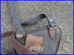 1914 1918 WW1 Holster Etui Revolver Ordonnance Reglementaire 1873 avec Ceinture
