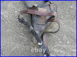 1914 1918 WW1 Holster Etui Revolver Ordonnance Reglementaire 1873 avec Ceinture