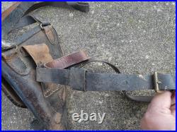 1914 1918 WW1 Holster Etui Revolver Ordonnance Reglementaire 1873 avec Ceinture