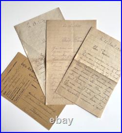 1916 à 1918 correspondances de M. Pierre PAING, Parrain de Guerre 1916 à 1918 correspondances de M. Pierre PAING, Parrain de Guerre