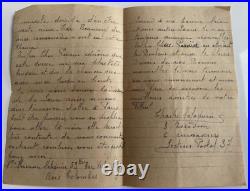 1916 à 1918 correspondances de M. Pierre PAING, Parrain de Guerre 1916 à 1918 correspondances de M. Pierre PAING, Parrain de Guerre
