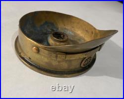 1917 Travail De Tranchée / De Poilu Casquette En Laiton Ww1 Artilleur Anglais