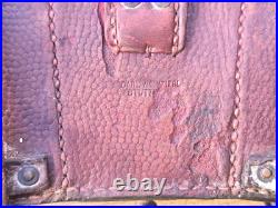 2 cartouchières cuir allemandes WW1 bien datées, Stuttgart, IR 125 Wurtemberg