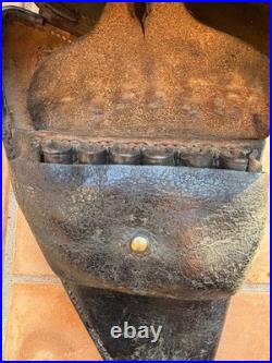 351m ÉTUI MODÈLE 92 NOIR Gendarmerie attribué