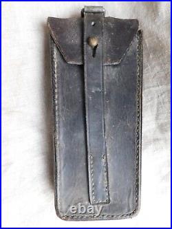 ALLEMAGNE 14-18 1914-1918 1ère GM ETUI CUIR A IDENTIFIER / COUPE-BARBELES