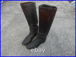 ALLEMAND WW1 Paire de Bottes allemande 1900 Reglementaire Taille 27