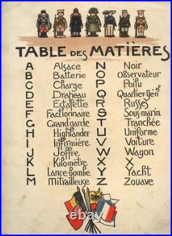 ALPHABET DE LA GRANDE GUERRE PAR HELLE édition originale