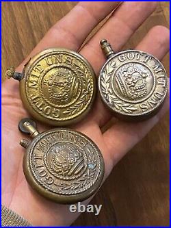 ANCIENS BRIQUETS DE POILU WW1 TRANCHEES 14-18 Gott Mit Uns & Prusse & Allemagne