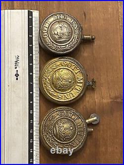 ANCIENS BRIQUETS DE POILU WW1 TRANCHEES 14-18 Gott Mit Uns & Prusse & Allemagne