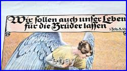Affiche Souvenir allemande signée originale Première Guerre Mondiale- 1915