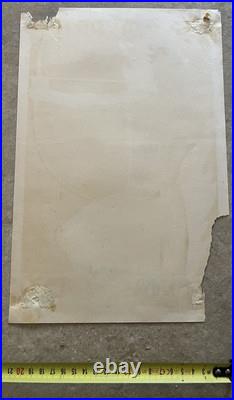Affiche Tract Propagande Allemagne Emprunt De Guerre 1918 WWI WK Authentique