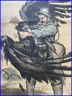 Affiche originale Emprunt National Marcel Falter WW1 1914 1918