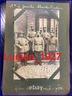 Album photo militaire / civile d'une famille alsacienne de Plobsheim Malgré-Nous