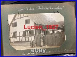 Album photo militaire / civile d'une famille alsacienne de Plobsheim Malgré-Nous