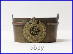 Ancien Artisanat de tranchée poilus trench-art anglais Royal Engineers WW1