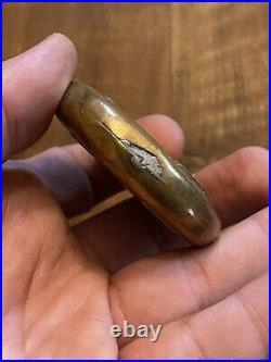 Ancien Briquet De Poilu Ww1 Objet Des Tranchees 14-18 Caricature Kronprinz