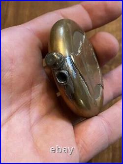 Ancien Briquet De Poilu Ww1 Objet Des Tranchees 14-18 Caricature Kronprinz