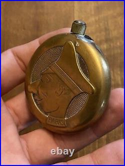 Ancien Briquet De Poilu Ww1 Objet Des Tranchees 14-18 Caricature Kronprinz